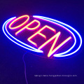 Wholesale outdoor sign led open neon logo  custom led neon logo sign store restaurant display